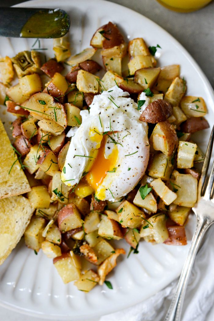 Roasted Fennel Breakfast Hash