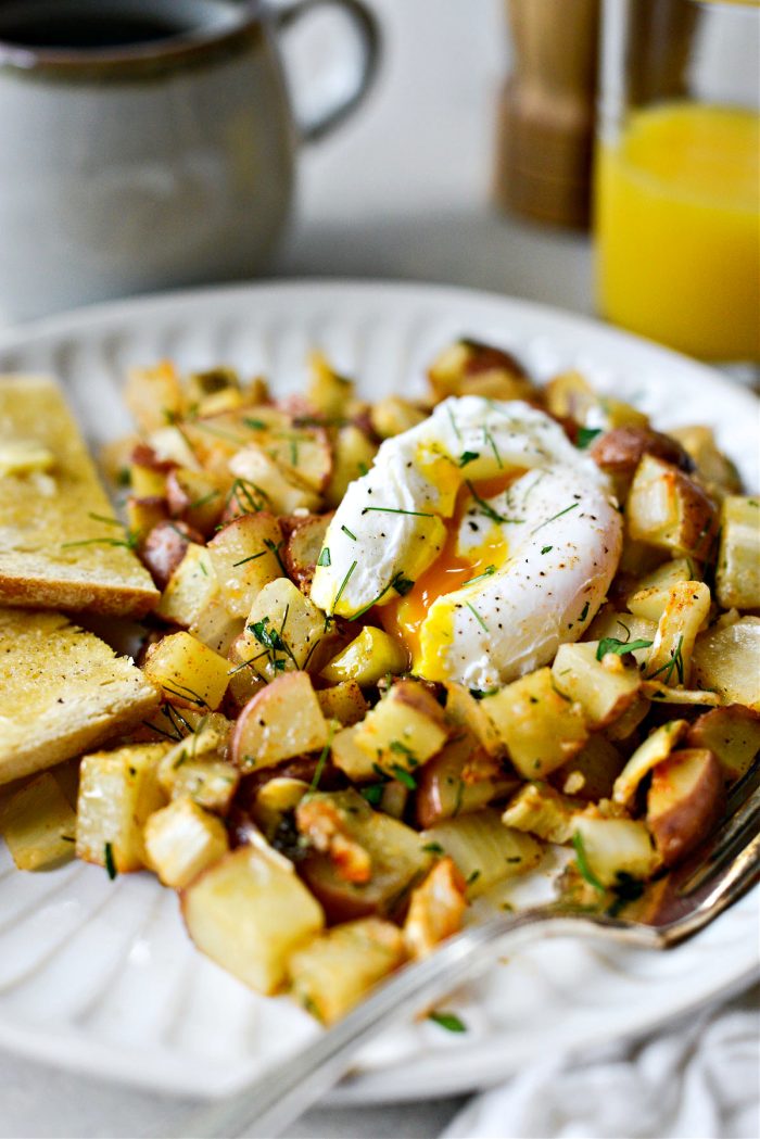 Roasted Fennel Breakfast Hash