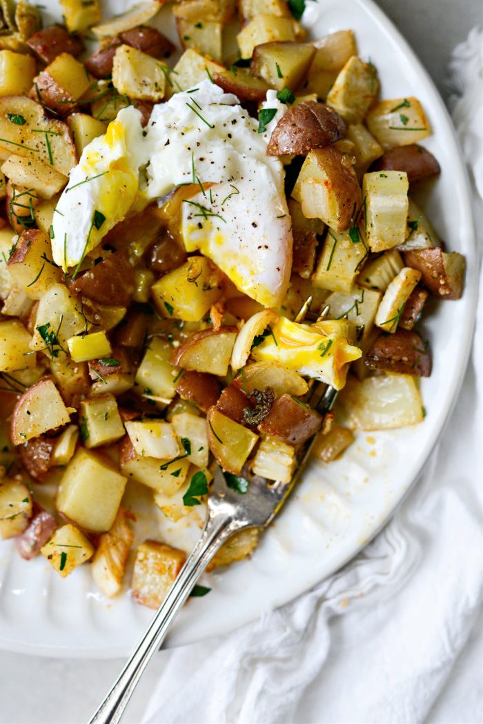 Roasted Fennel Breakfast Hash