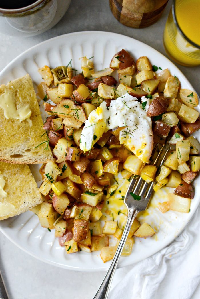 Roasted Fennel Breakfast Hash