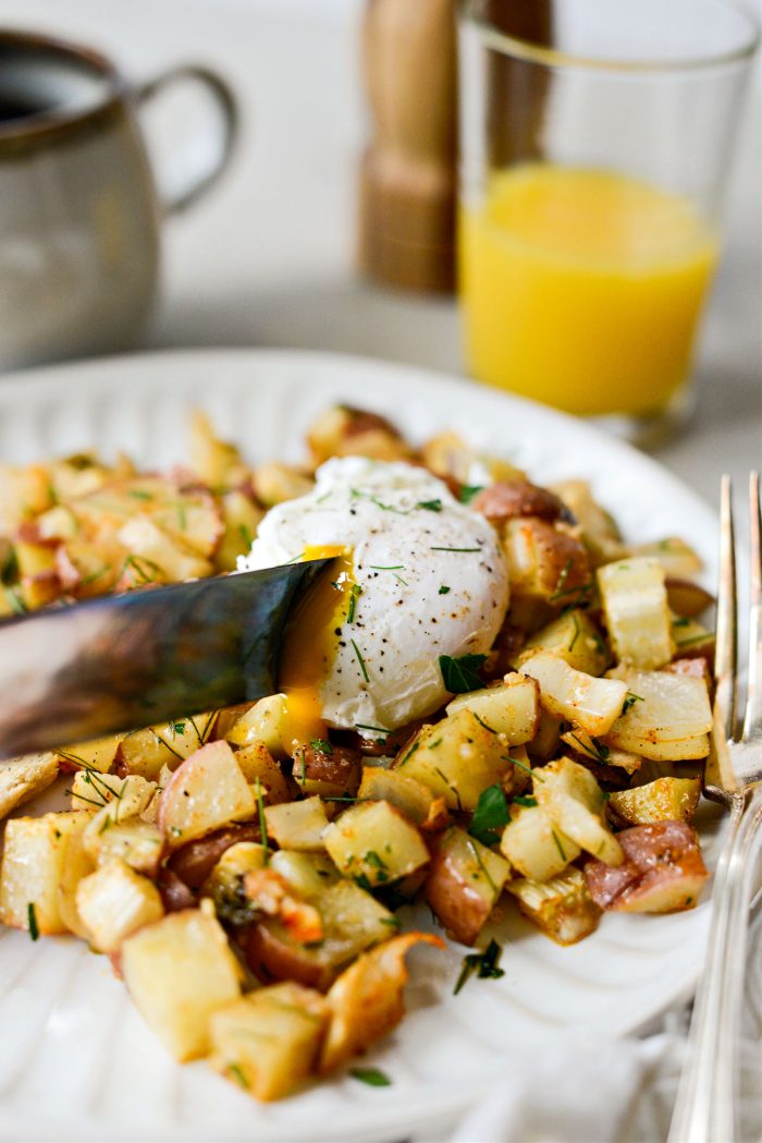 Roasted Fennel Breakfast Hash