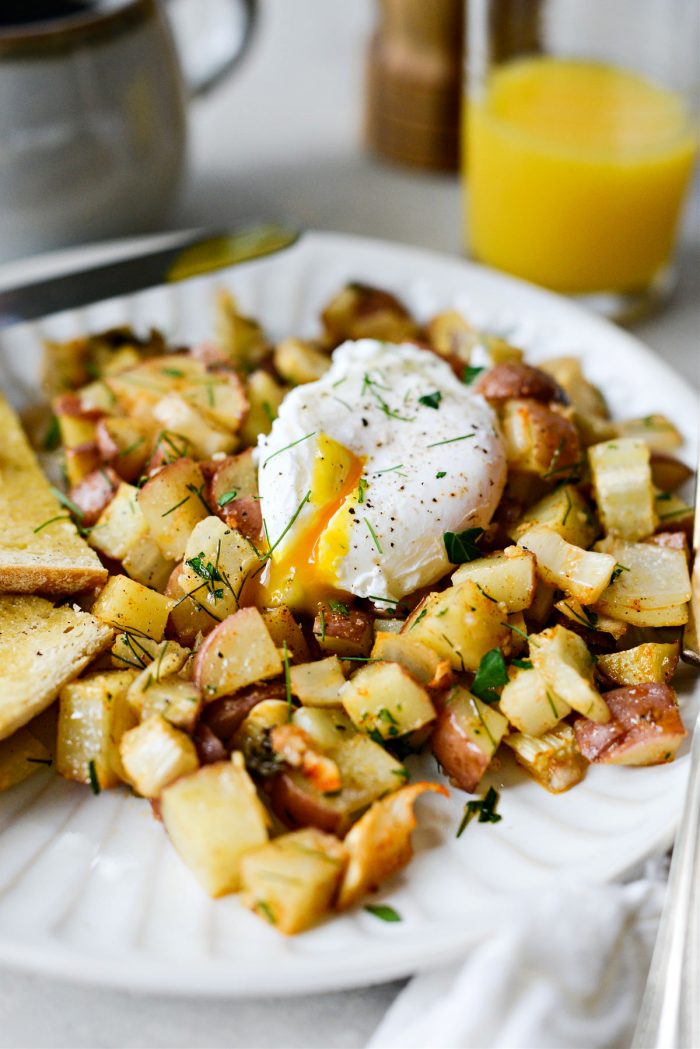 Roasted Fennel Breakfast Hash