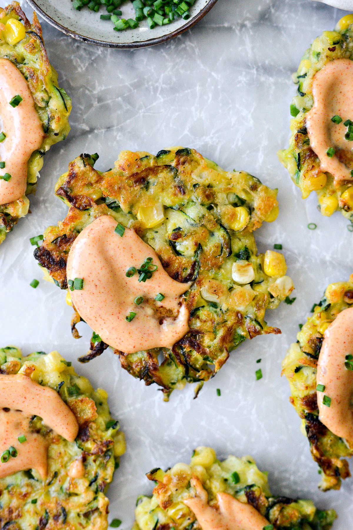 Zucchini Corn Fritters - Simply Scratch