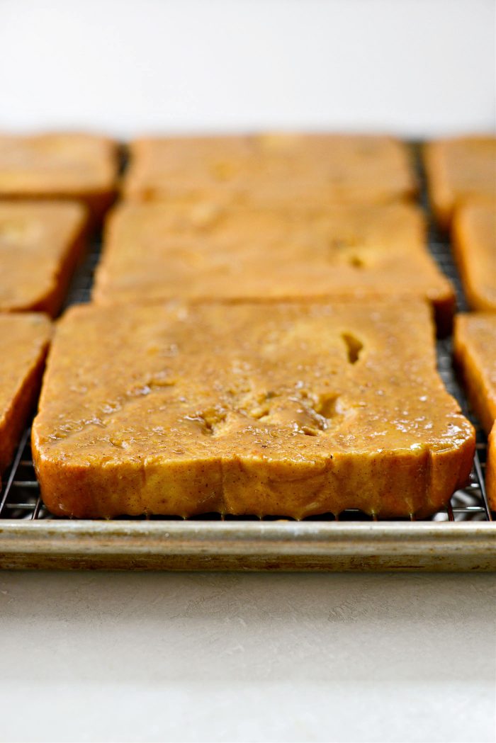 place onto a wire rack set into a rimmed baking sheet.