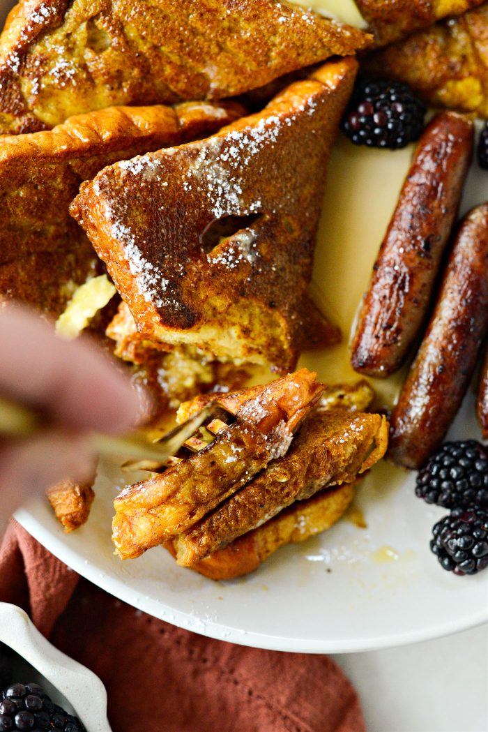 bite of Pumpkin French Toast