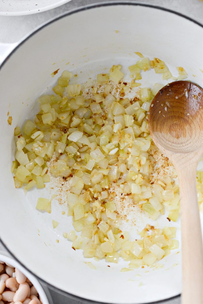 sautéed garlic and onions