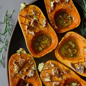 Roasted Maple Rosemary Honeynut Squash