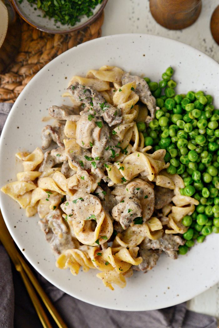 Beef Stroganoff