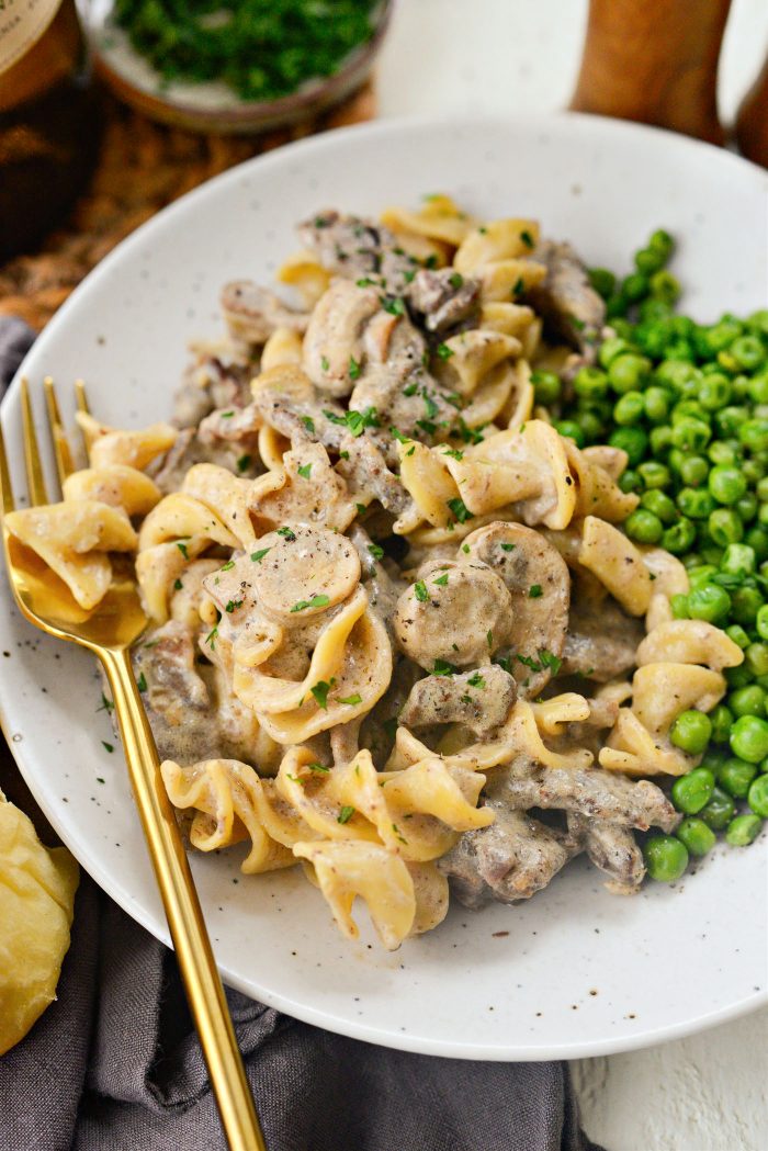 Beef Stroganoff