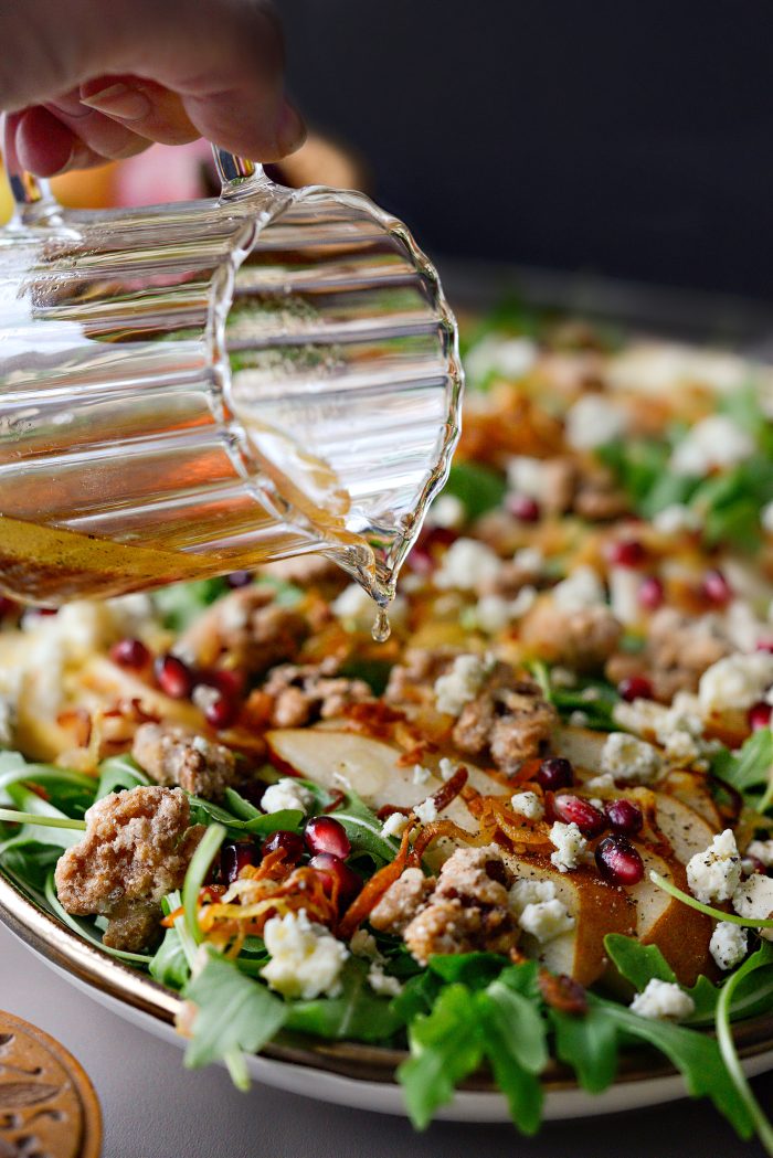 Pear and Walnut Salad