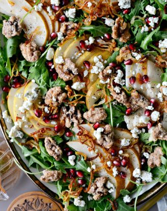 Pear and Walnut Salad