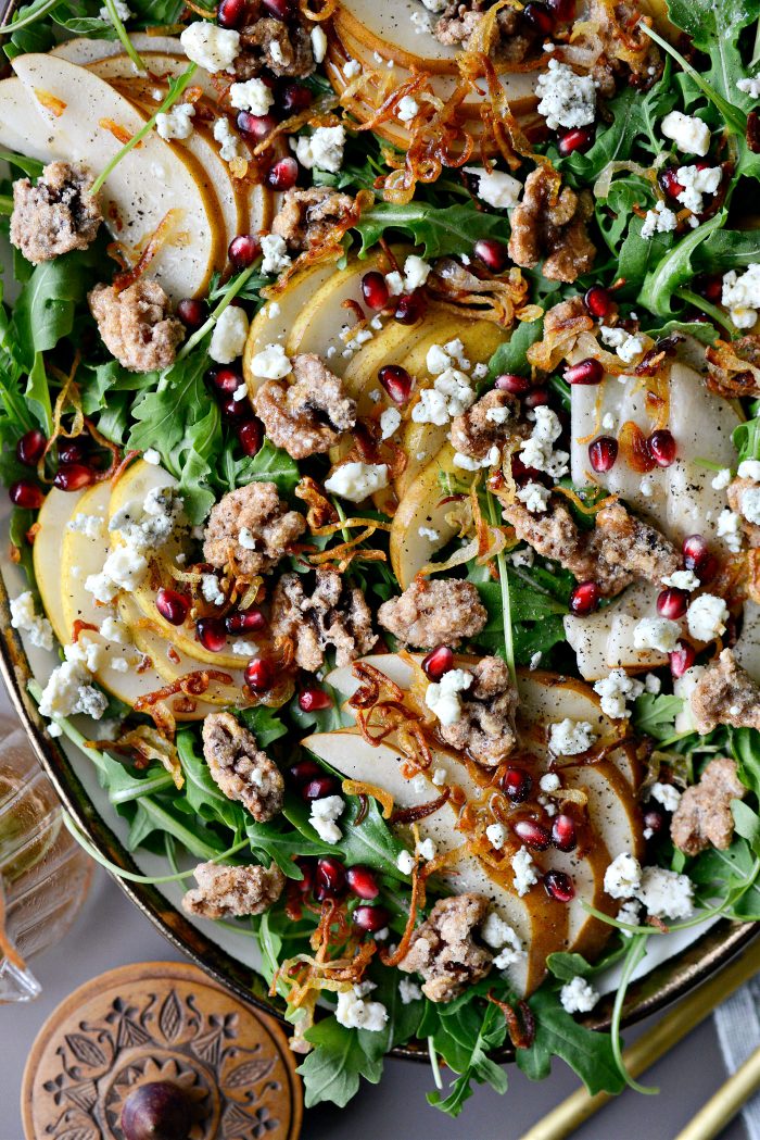 Pear and Walnut Salad