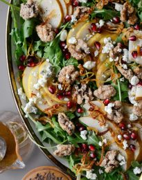Pear and Walnut Salad