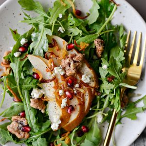 Pear and Walnut Salad