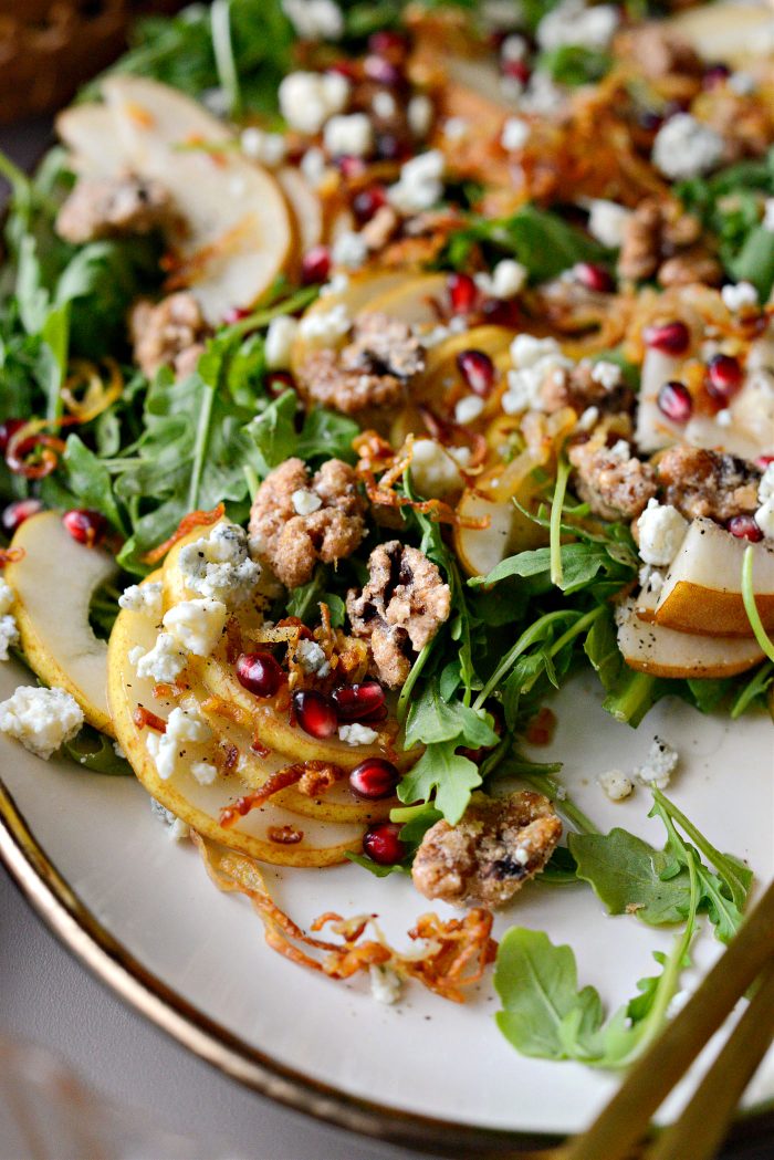 Pear and Walnut Salad