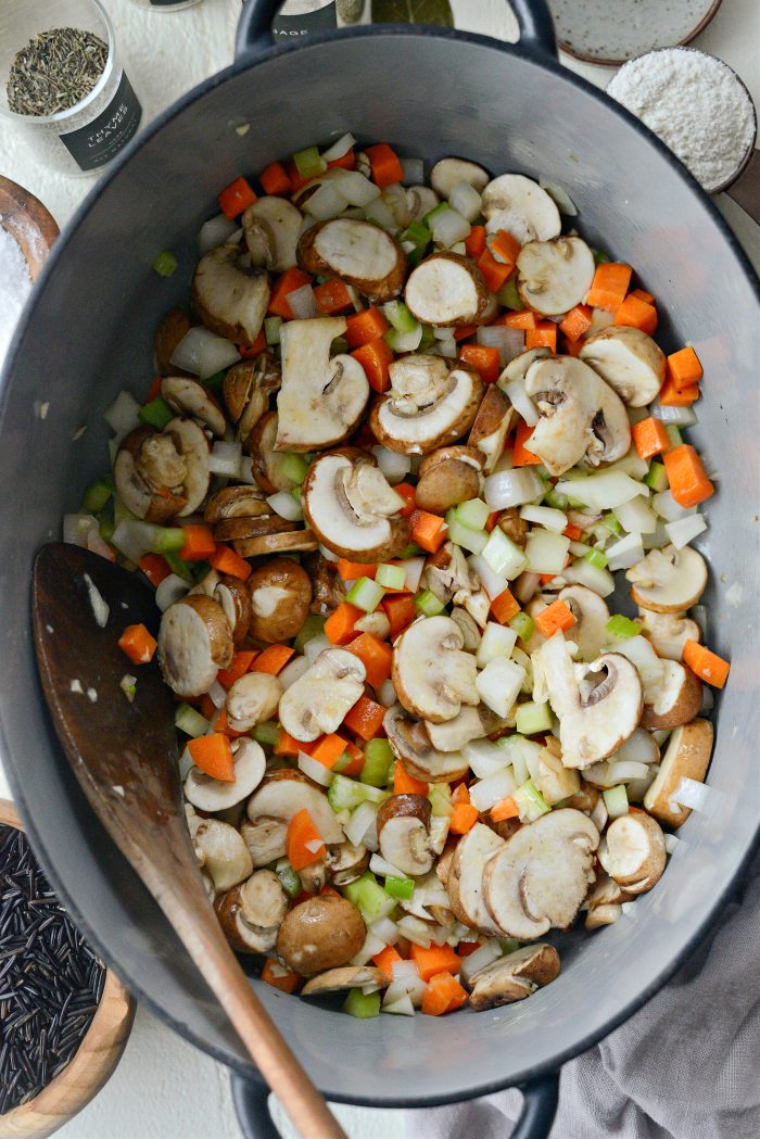 stir and coat in butter