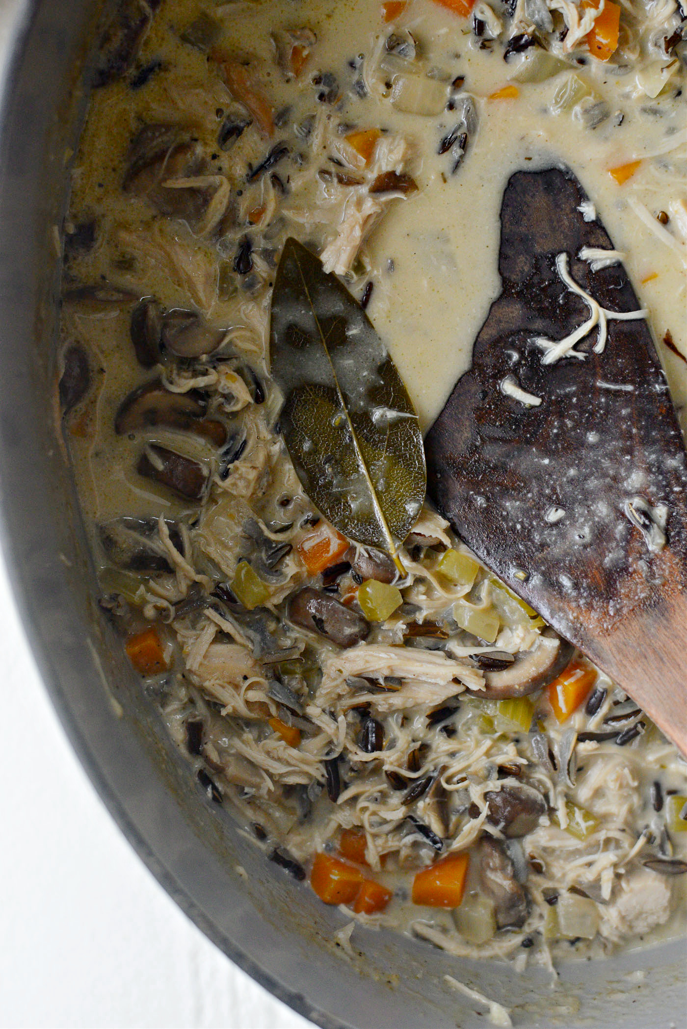 Turkey Mushroom Wild Rice Soup - Simply Scratch