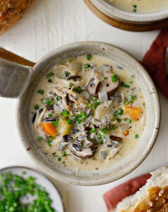 Turkey Mushroom Wild Rice Soup