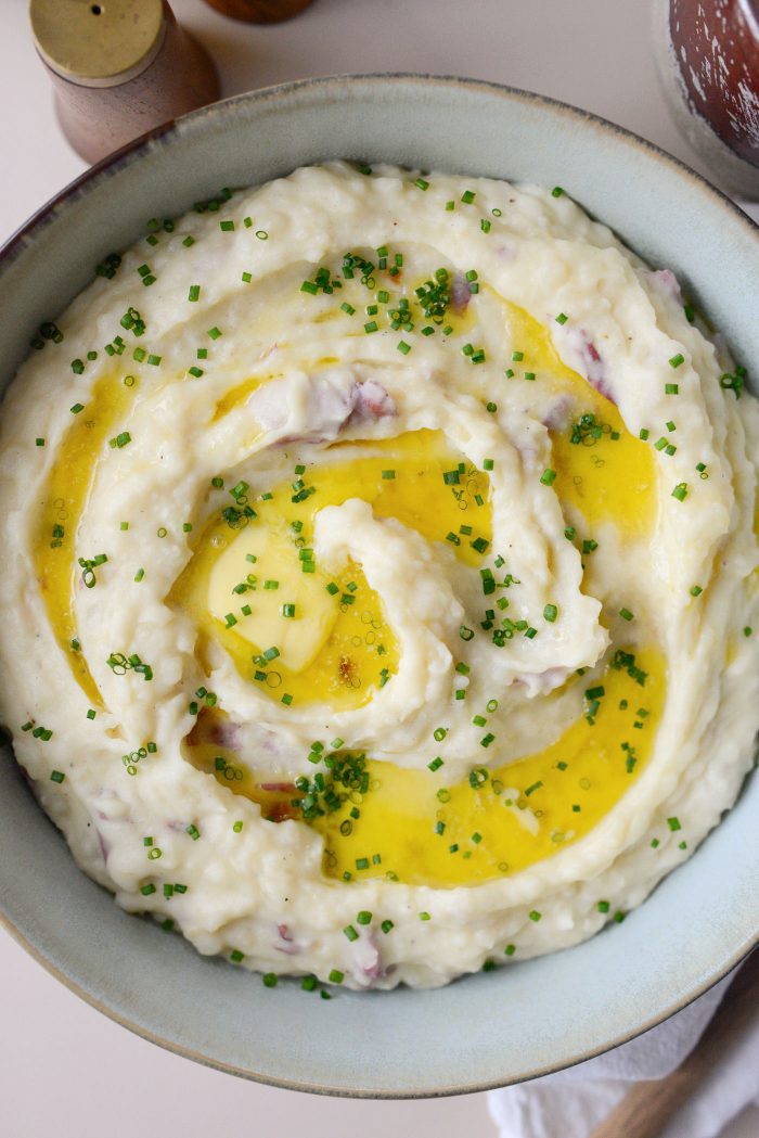 Roasted Garlic Mashed Potatoes 