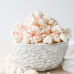 White Chocolate Peppermint Popcorn