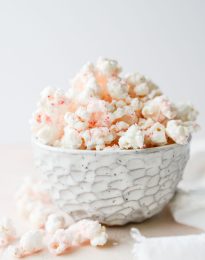 White Chocolate Peppermint Popcorn