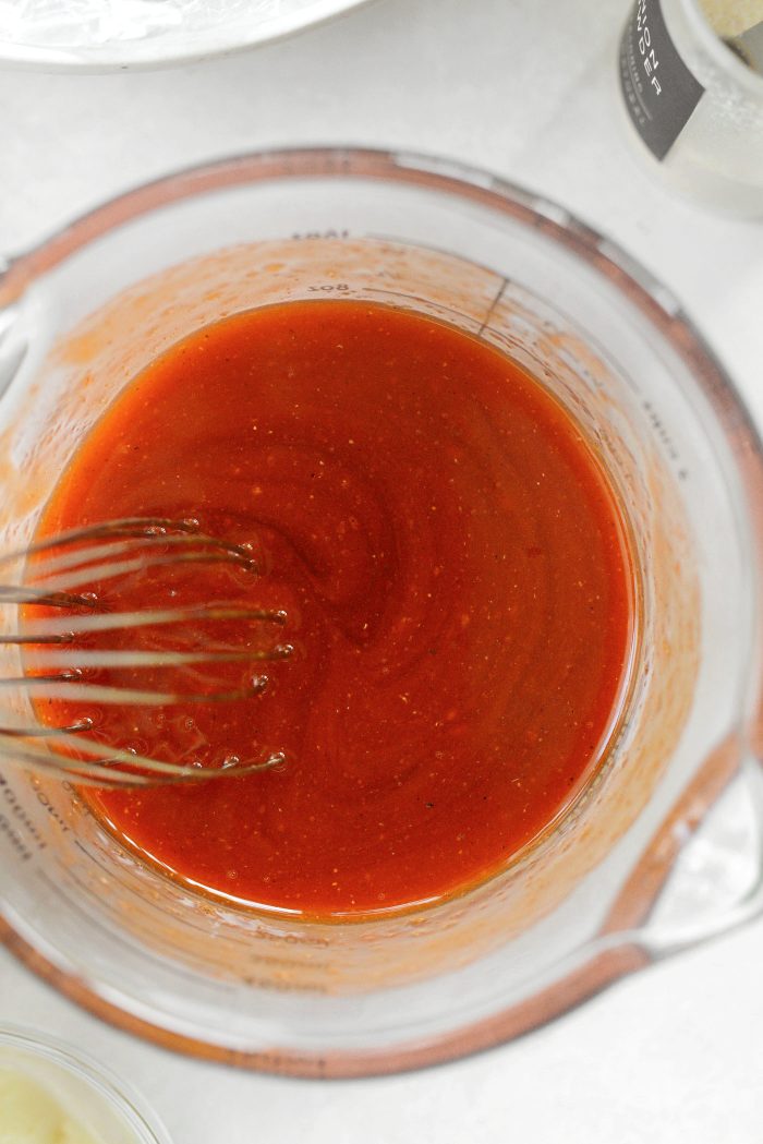 buffalo sauce mixture