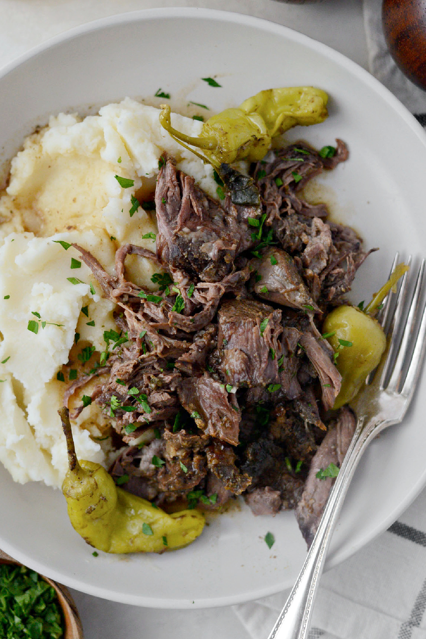 Slow Cooker Mississippi Pot Roast – Simply Scratch