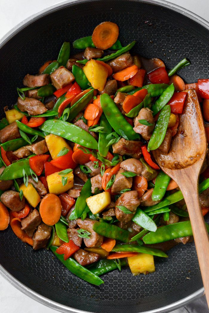 Pineapple Pork Teriyaki Stir-Fry