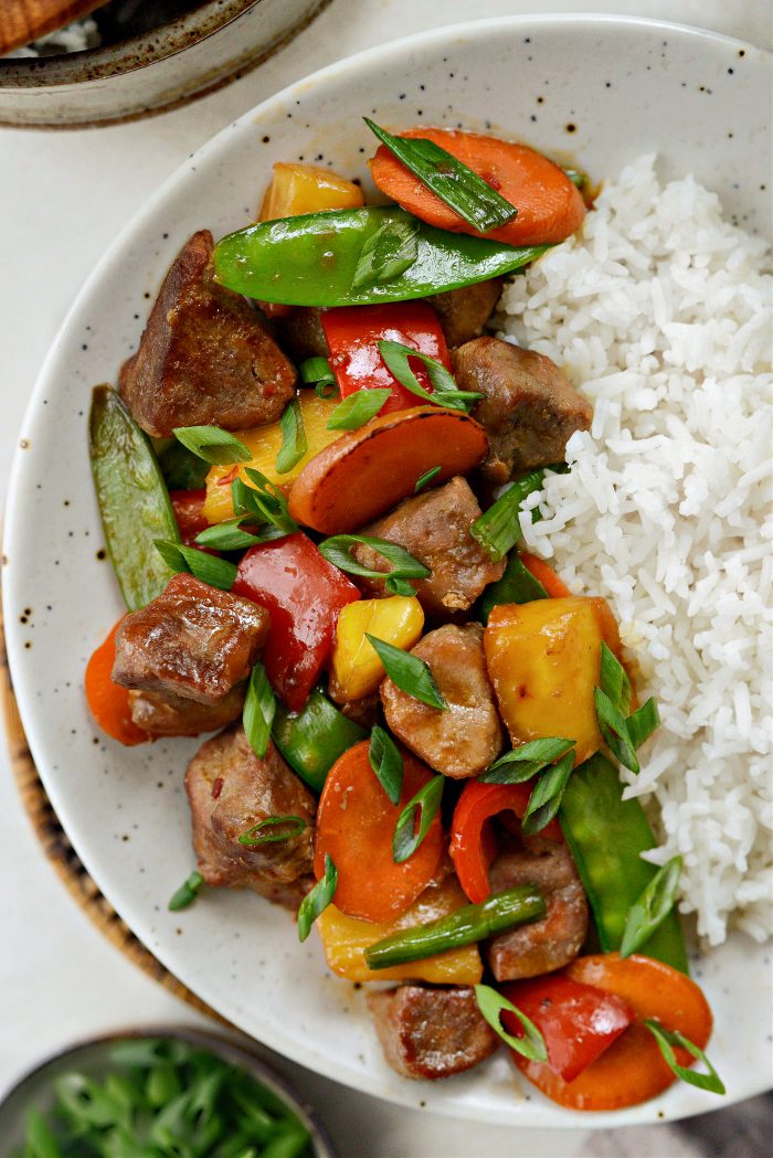 Pineapple Pork Teriyaki Stir-Fry