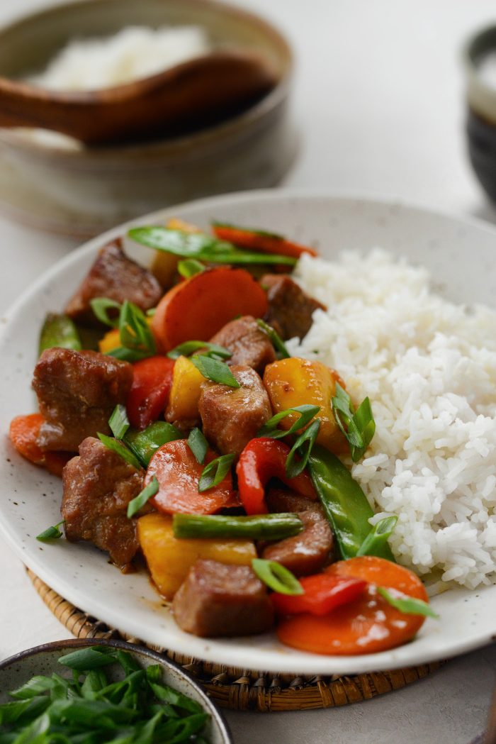 Pineapple Pork Teriyaki Stir-Fry