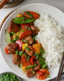 Pineapple Pork Teriyaki Stir-Fry