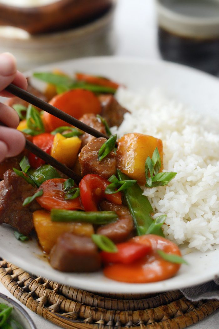 Pineapple Pork Teriyaki Stir-Fry