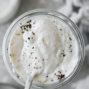 Roasted Garlic Parmesan Dressing