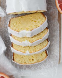 Grapefruit Sour Cream Cake