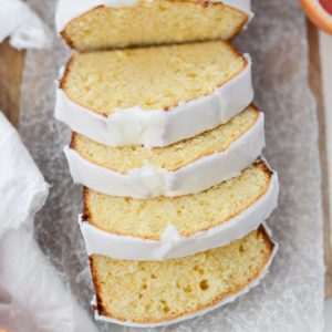 Grapefruit Sour Cream Cake