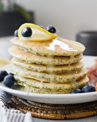 Lemon Poppy Seed Pancakes