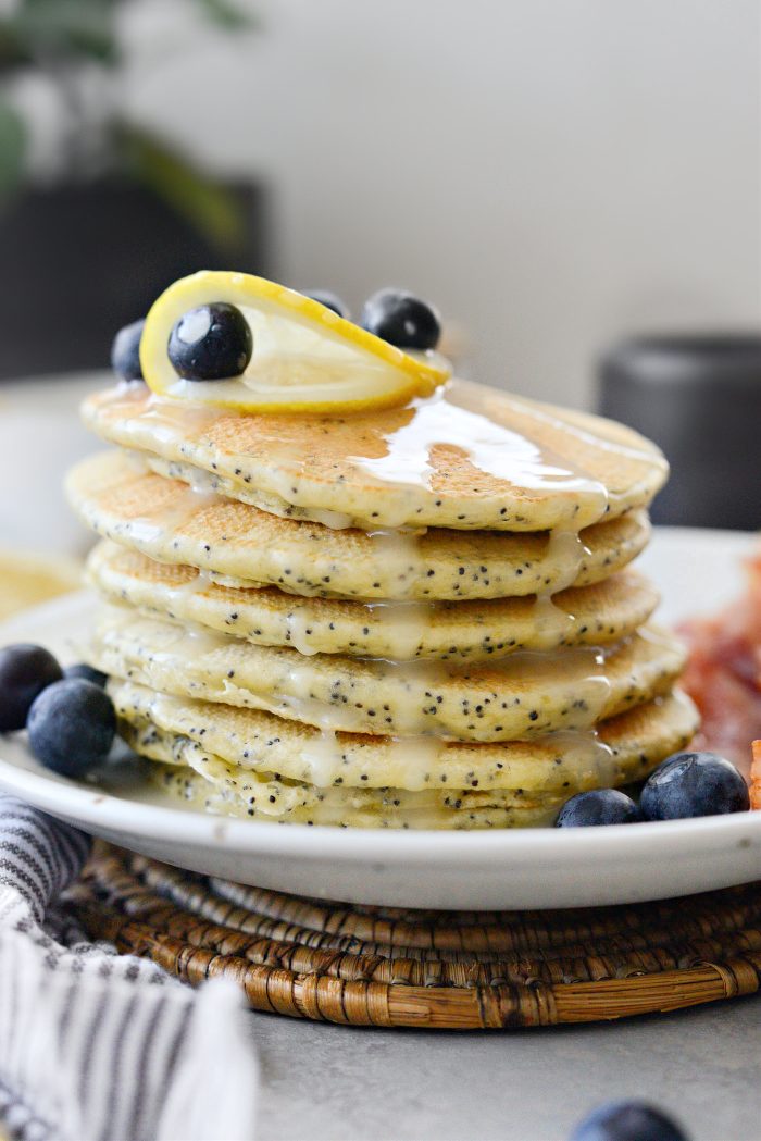 Lemon Poppy Seed Pancakes