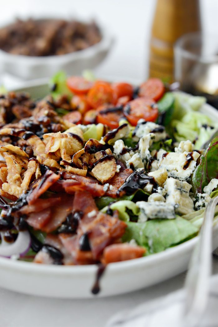 Bacon and Blue Cheese Chop Salad