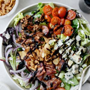 Bacon and Blue Cheese Chop Salad