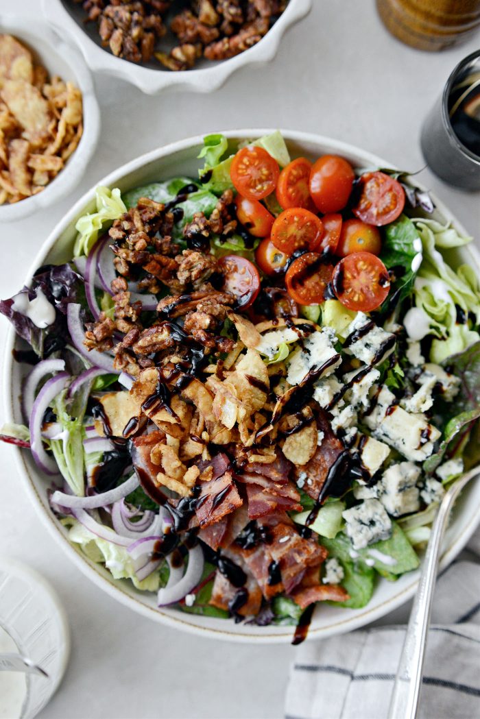 Bacon and Blue Cheese Chop Salad