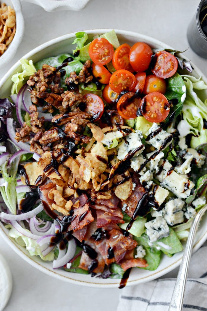 Bacon and Blue Cheese Chop Salad