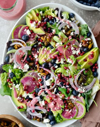 Blueberry Pistachio Spring Salad