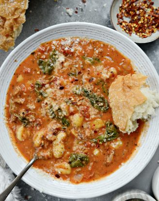 Creamy Italian Sausage Gnocchi Soup