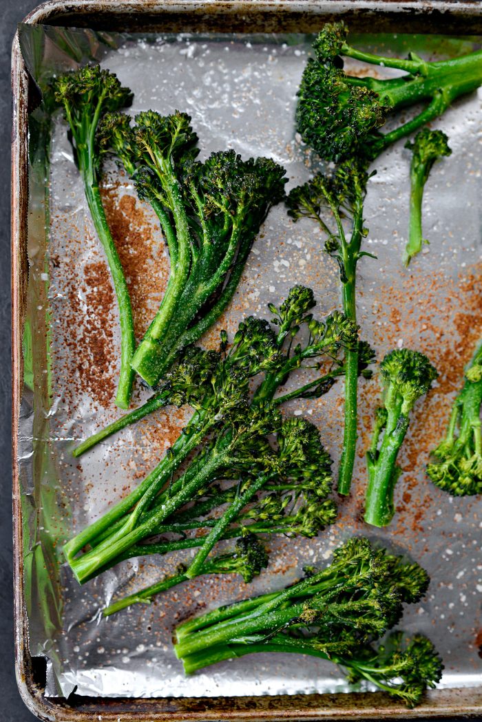 roasted broccolini