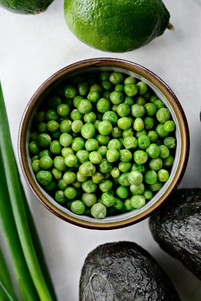 peas in bowl