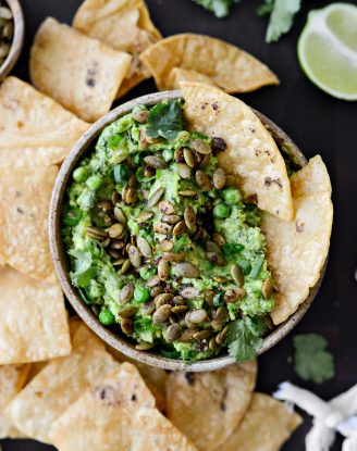 Serrano Sweet Pea Guacamole