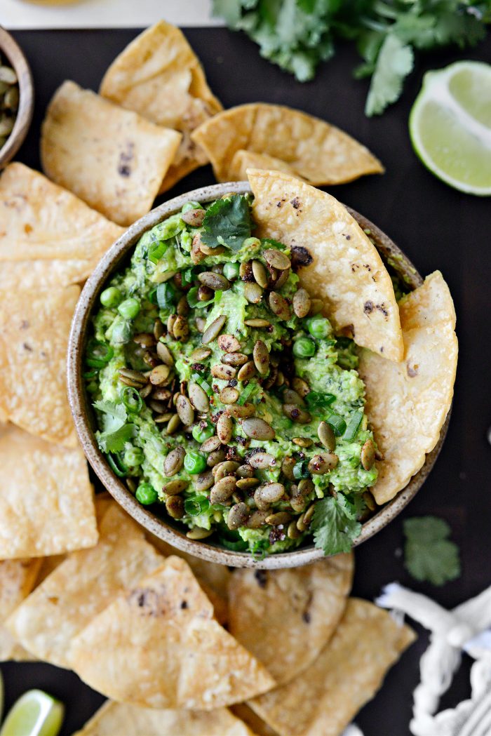 Serrano Sweet Pea Guacamole