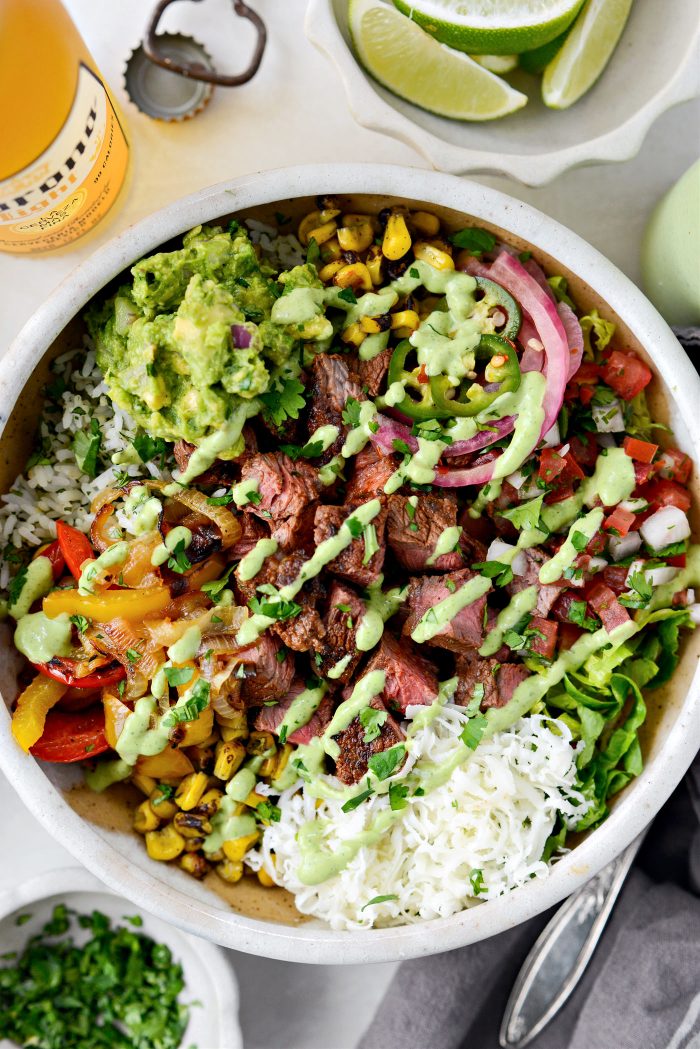 Mexicali Steak Burrito Bowl