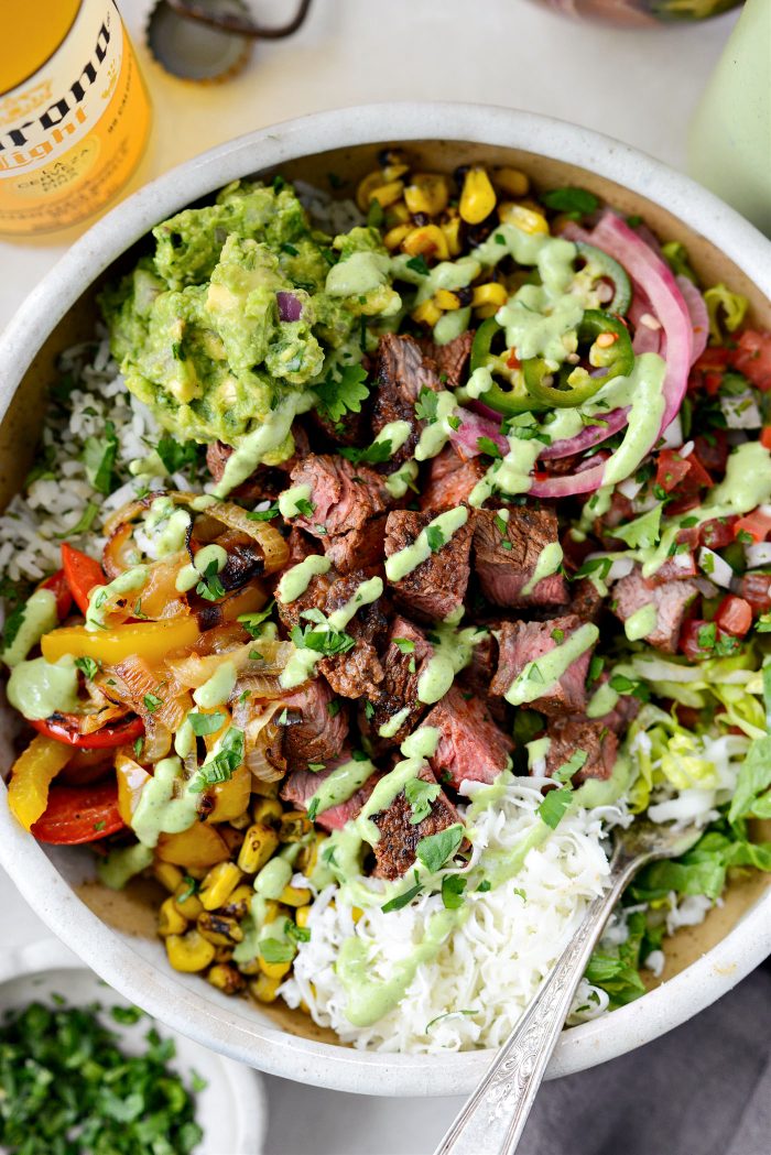 Mexicali Steak Burrito Bowl