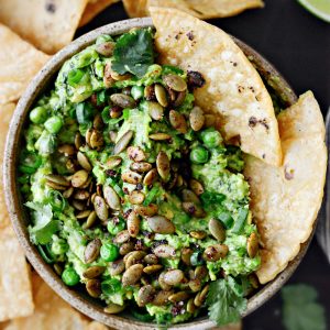 Serrano Sweet Pea Guacamole